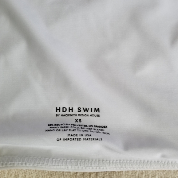 Hackwith Design House Bandeau Tie Top, jcrew swimsuit, anthropologie swimsuit - Picture 9 of 9